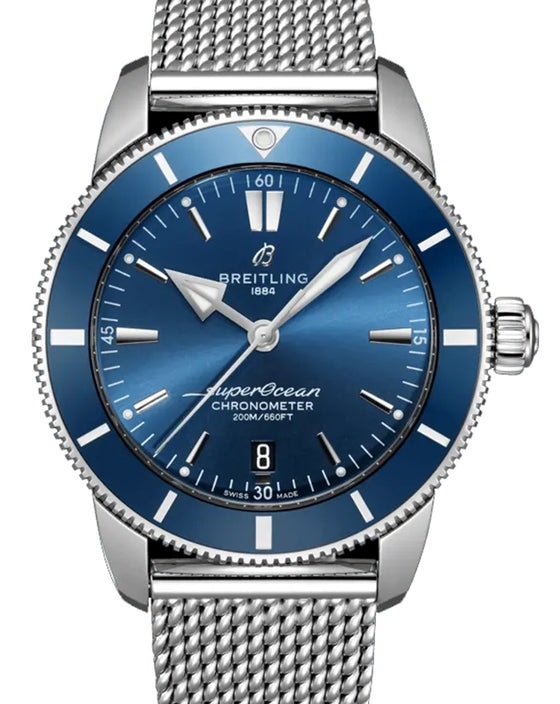 Breitling Superocean Heritage B20 Automatic 44 Stainless Steel Blue Dial AB2030161C1A1 - BRAND NEW