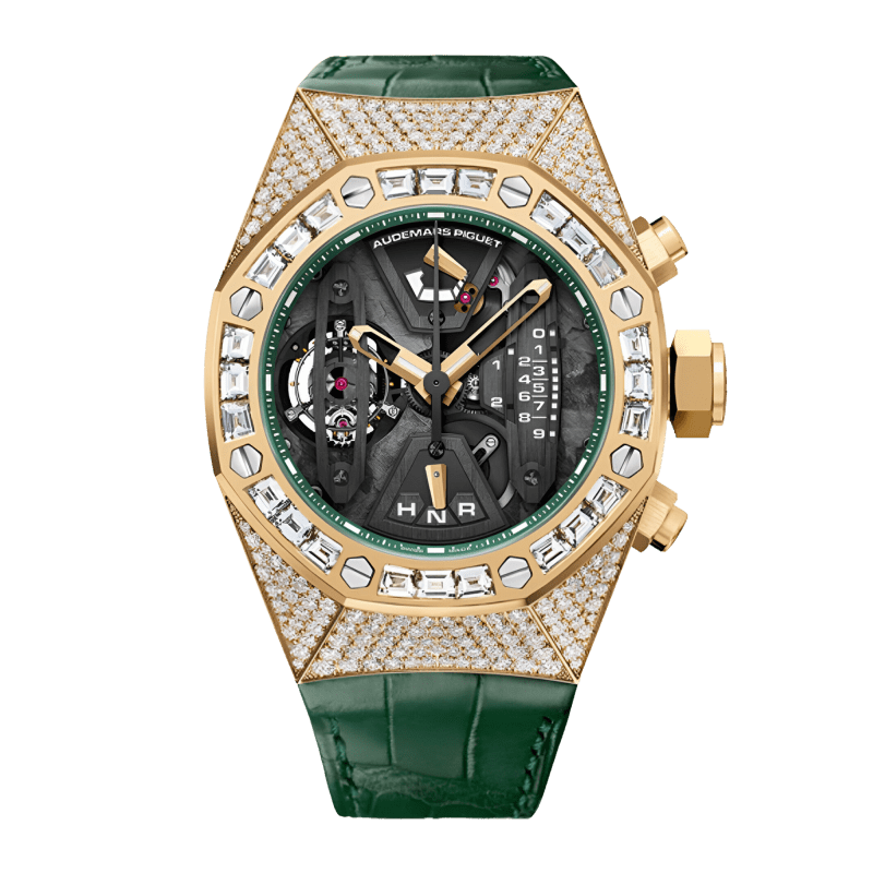 Audemars Piguet Royal Oak Concept Tourbillon Chronograph 44 mm 26224BA.ZZ.D400CR.01 Yellow Gold/Diamonds Analog