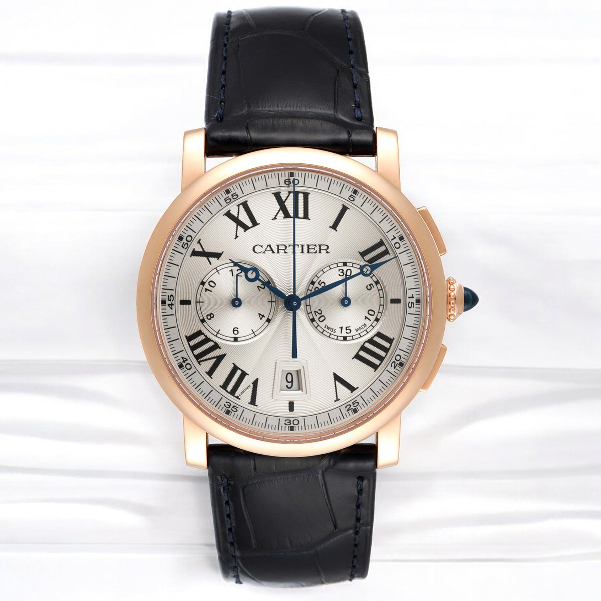 CARTIER W1555951 ROTONDE DE CARTIER 42MM 18K PINK GOLD BRAND NEW