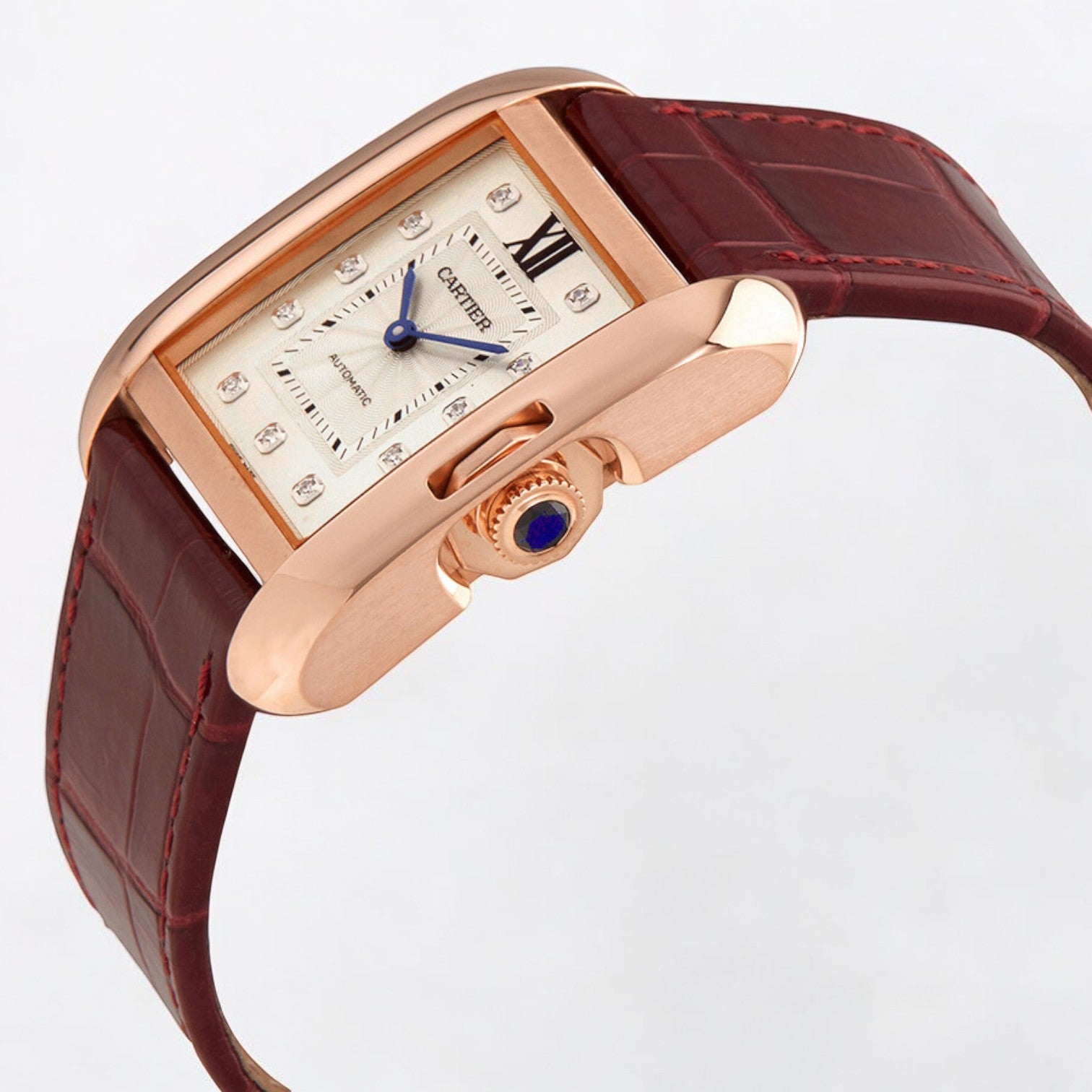 CARTIER WJTA0006 TANK ANGLAISE PINK GOLD BRAND NEW