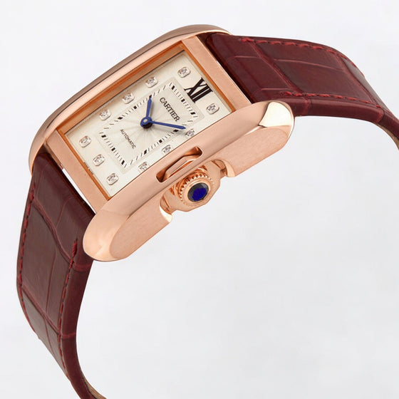 CARTIER WJTA0006 TANK ANGLAISE PINK GOLD BRAND NEW