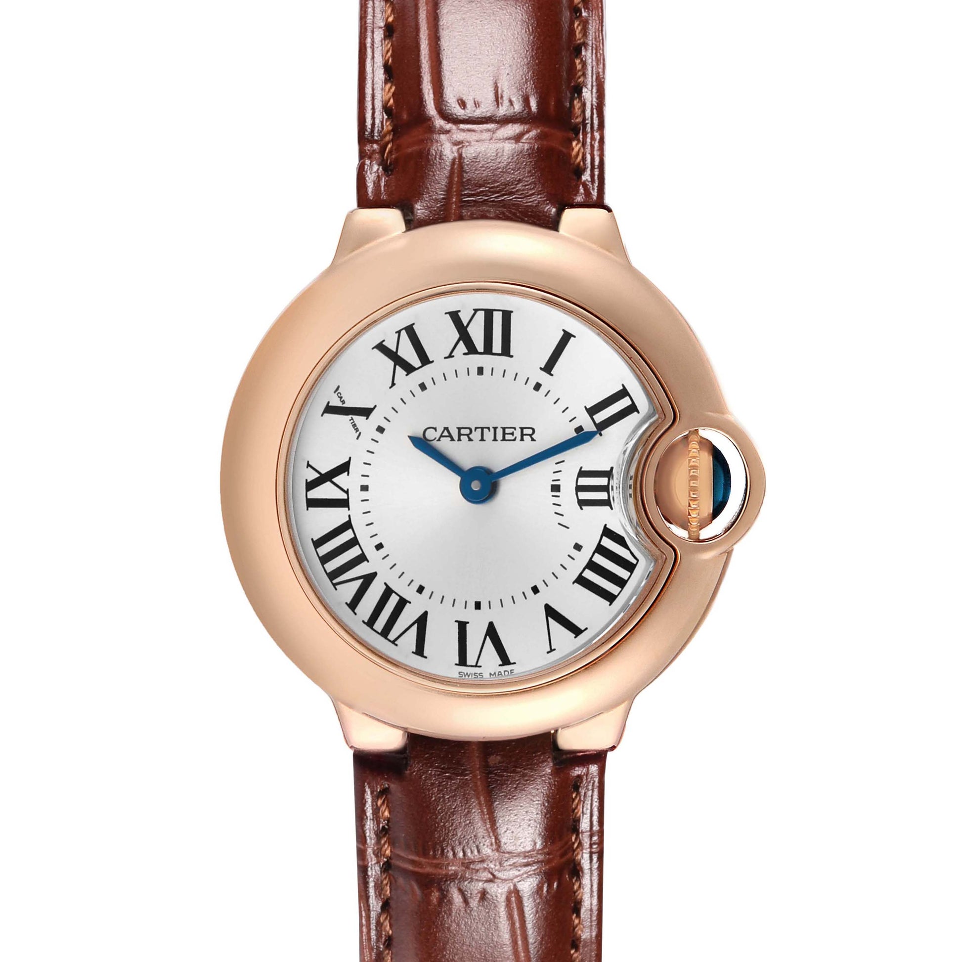 CARTIER W6900256 BALLON BLEU DE 28mm PINK GOLD BRAND NEW