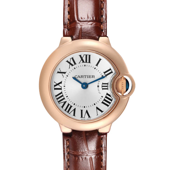 CARTIER W6900256 BALLON BLEU DE 28mm PINK GOLD BRAND NEW