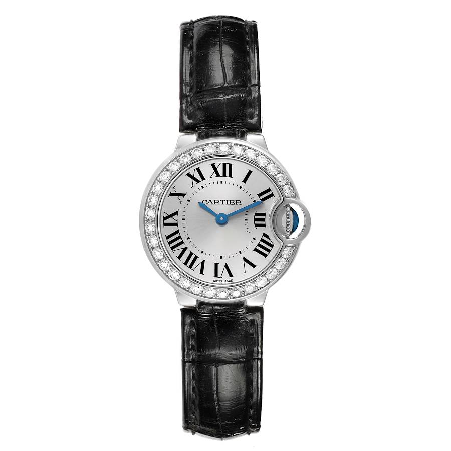 CARTIER WE900351 BALLON BLUE DE 28mm WHITE GOLD BRAND NEW