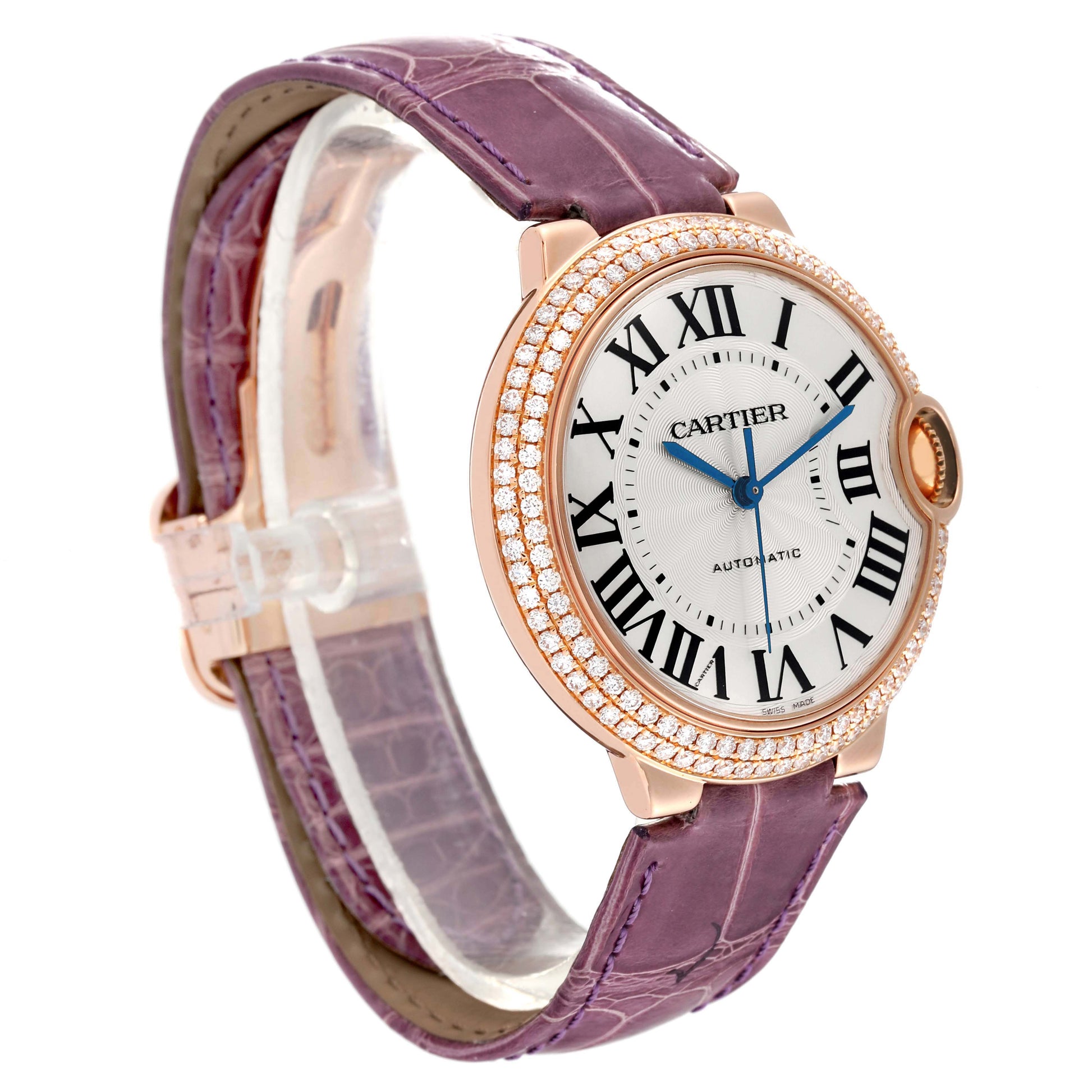 CARTIER WE900551 BALLON BLUE DE 36mm PINK GOLD BRAND NEW