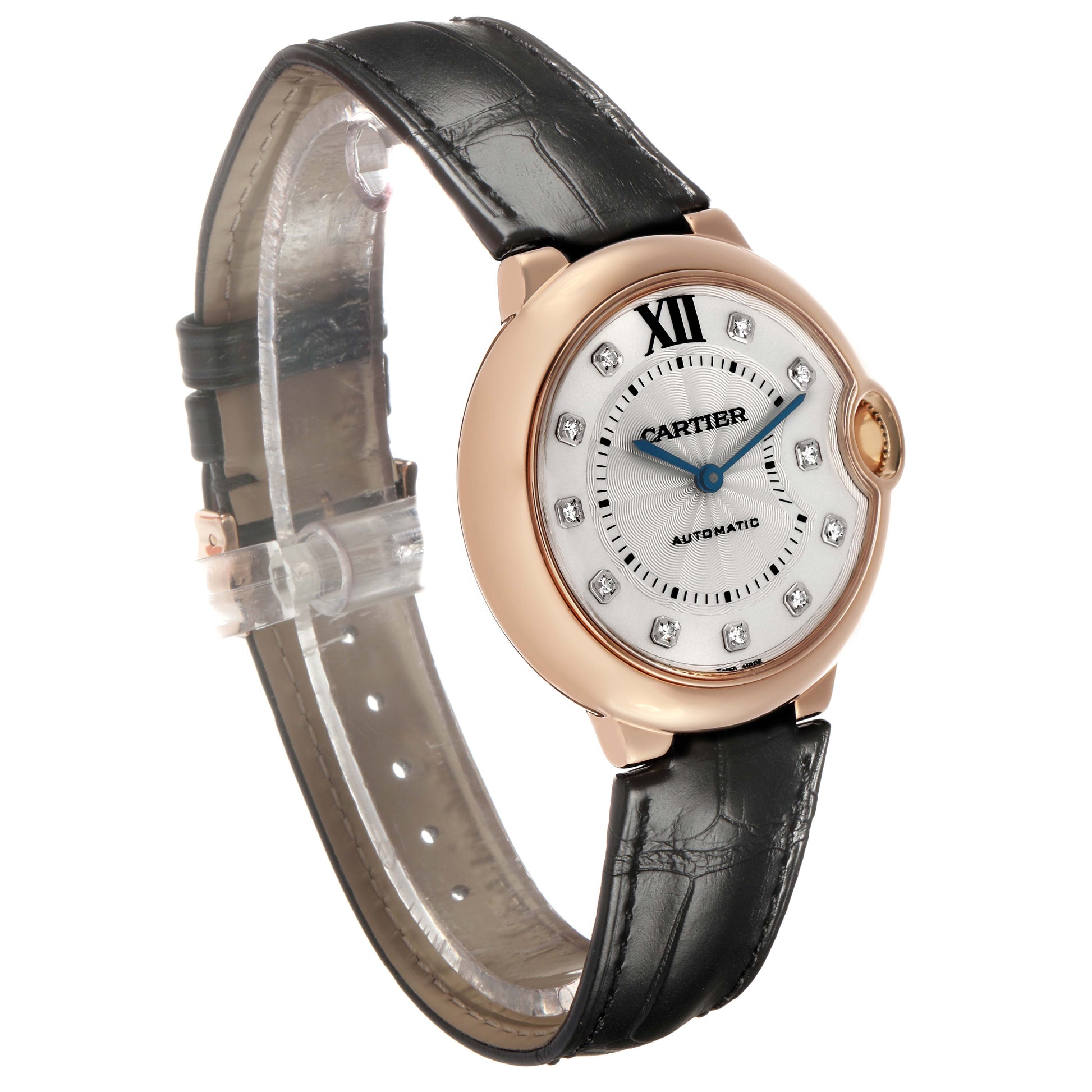 CARTIER WE902028 BALLON BLEU DE 36mm 18K Pink Gold BRAND NEW