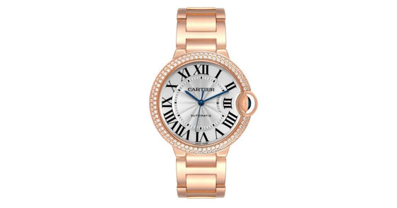 CARTIER WE9005Z3 BALLON BLUE DE 36mm PINK GOLD BRAND NEW