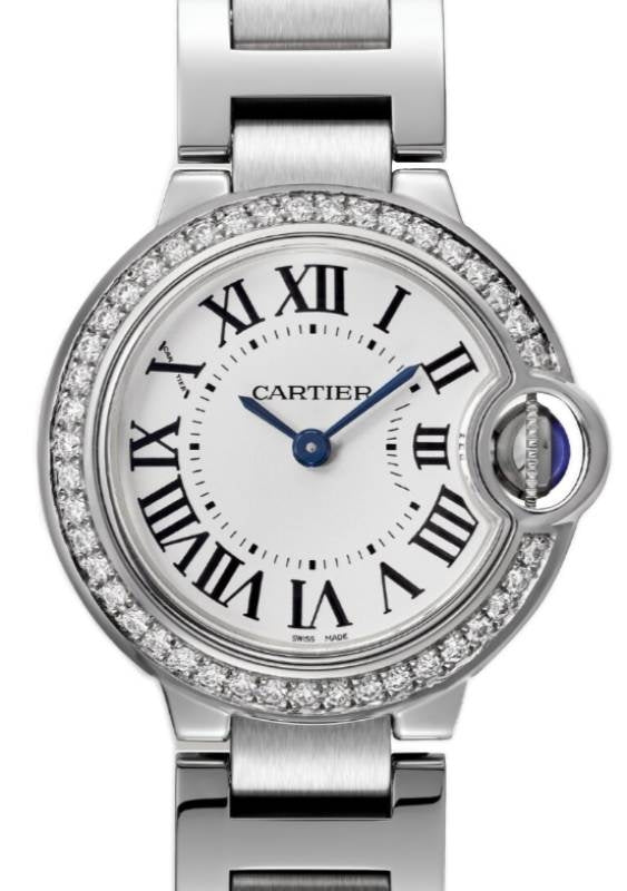 Cartier Ballon Bleu de Cartier 28mm Quartz Steel/Diamonds W4BB0030