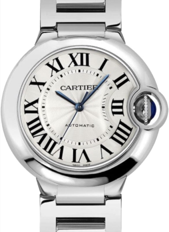 Cartier Ballon Bleu de Cartier Steel 36mm Silver Dial WSBB0048 - BRAND NEW
