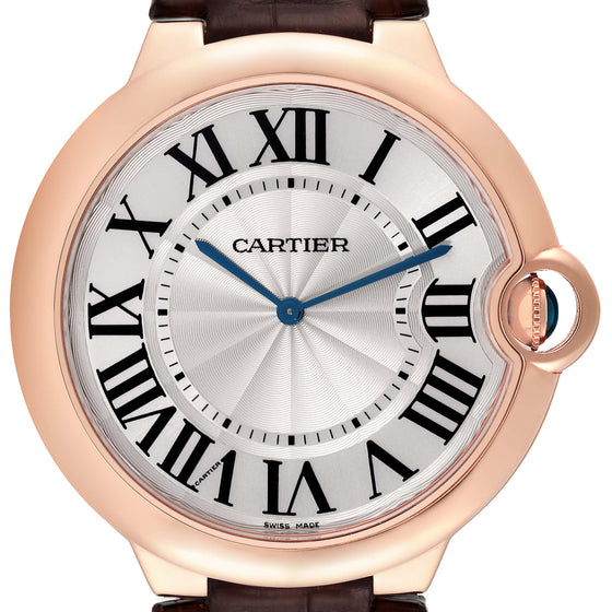 CARTIER W6920095 BALLON BLEU DE 42mm PINK GOLD BRAND NEW