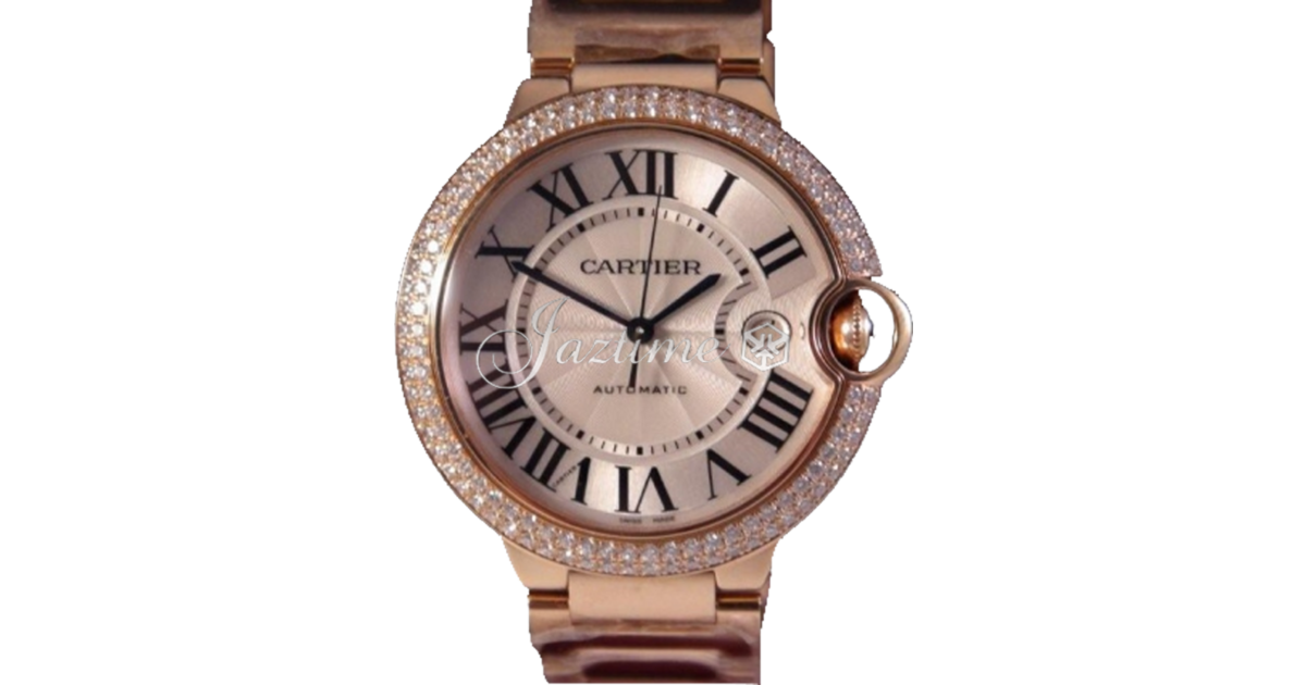 CARTIER WE9008Z3 BALLON BLEU DE 42mm PINK GOLD BRAND NEW