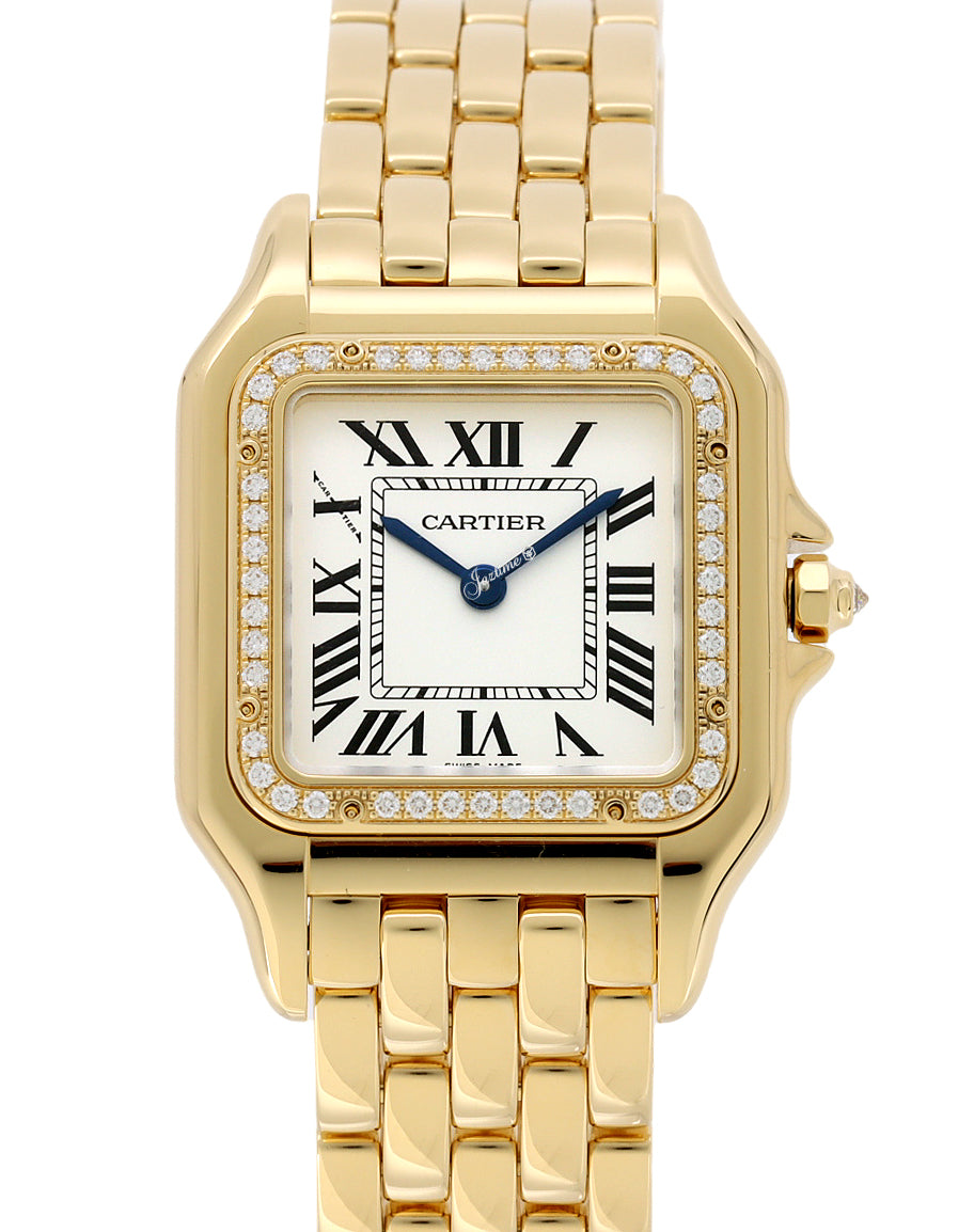 Cartier Panthere de Cartier Medium Quartz Yellow Gold/Diamonds WJPN0066
