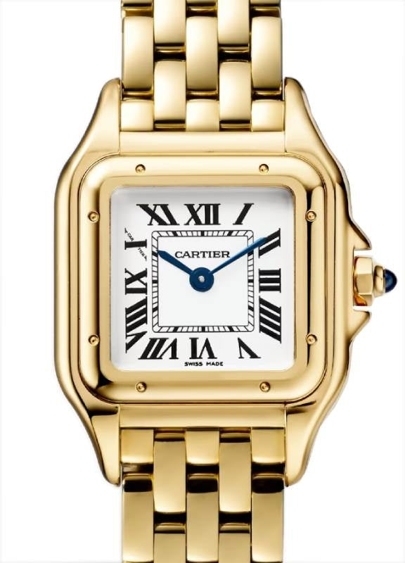 Cartier Panth?re de Cartier Small Quartz Yellow Gold Silver Dial WGPN0038 - BRAND NEW