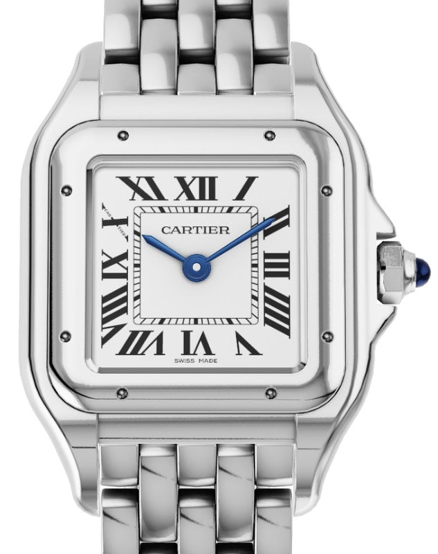 Cartier Panthere de Cartier Small Quartz Silver Dial Stainless Steel WSPN0006 - BRAND NEW