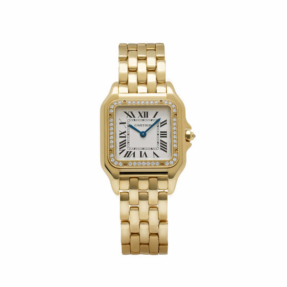 Cartier Panthere de Cartier Medium Quartz Yellow Gold/Diamonds WJPN0066