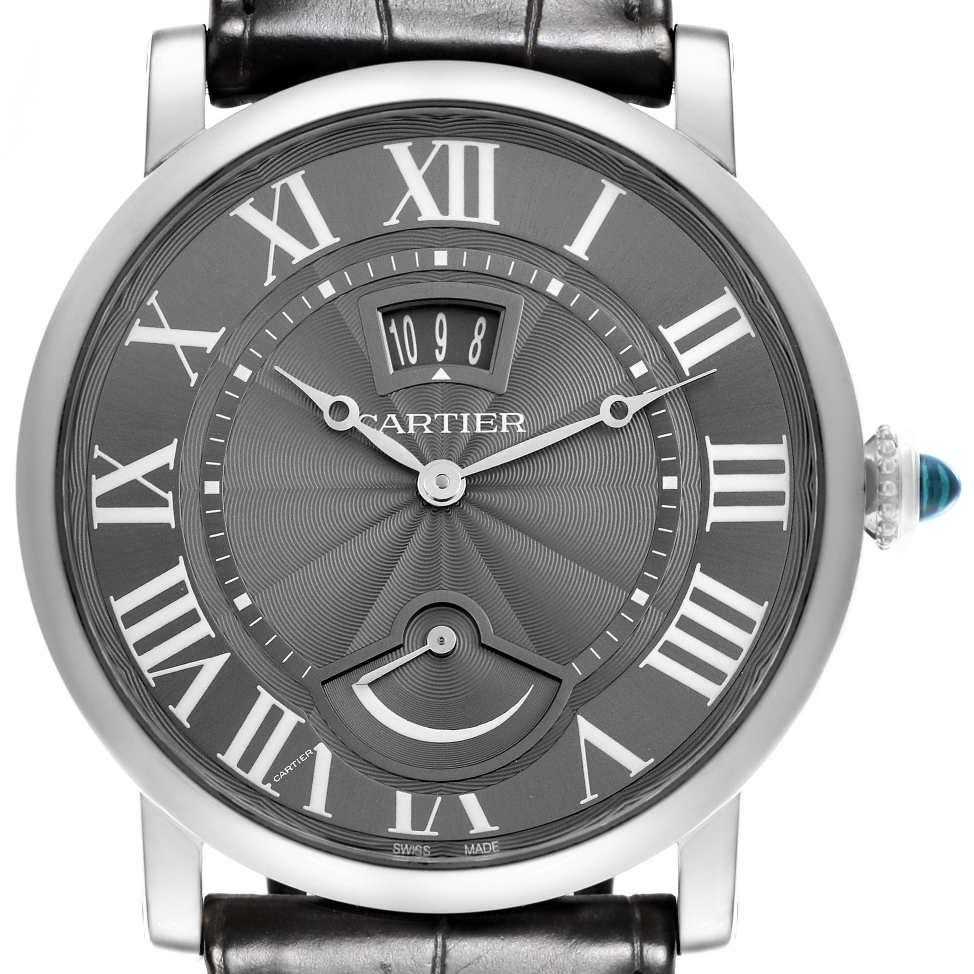 CARTIER W1556250 ROTONDE DE CARTIER 47MM 18K WHITE GOLD BRAND NEW
