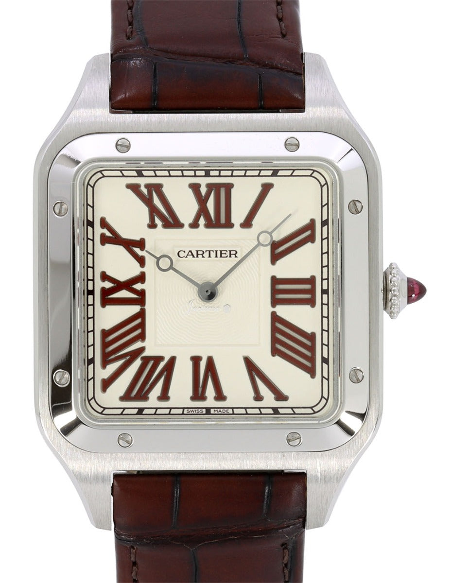 Cartier Santos-Dumont Platinum Limited Edition WGSA0082