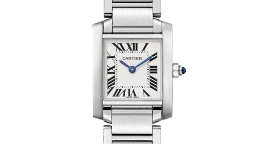 Cartier Tank Francaise Ladies Watch Small Quartz Stainless Steel Silver Dial Bracelet W51008Q3 - BRAND NEW