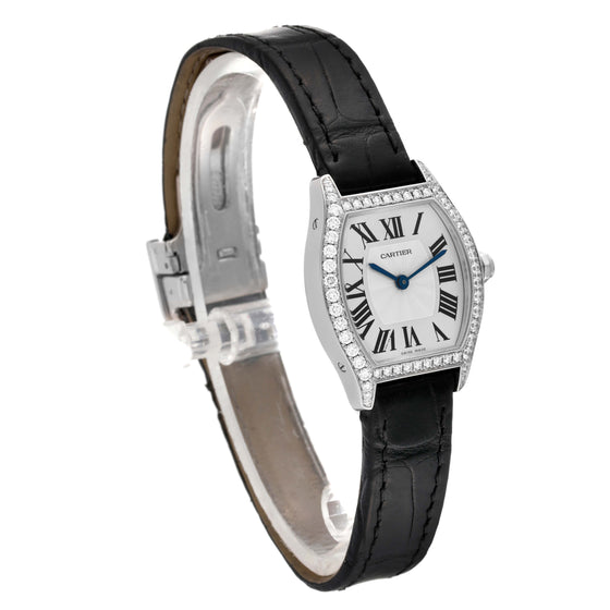 CARTIER WA501007 TORTUE 18K WHITE GOLD, DIAMONDS BRAND NEW
