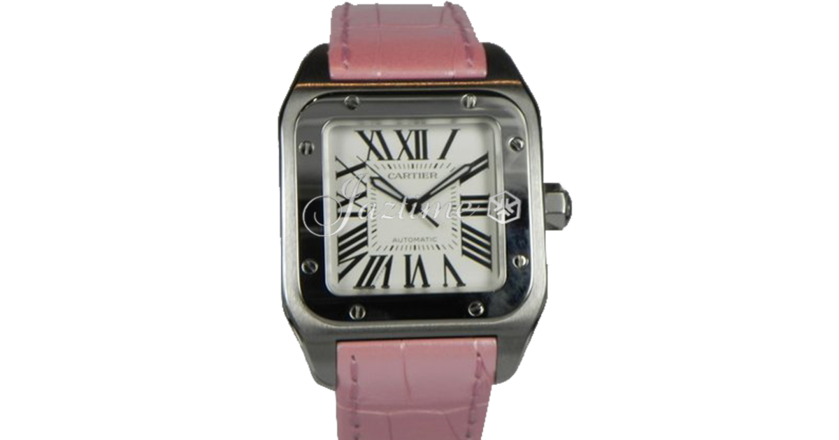 CARTIER W20126X8 SANTOS 100 STAINLESS STEEL BRAND NEW