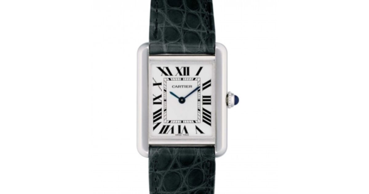 CARTIER W5200005 TANK SOLO STAINLESS STEEL BRAND NEW