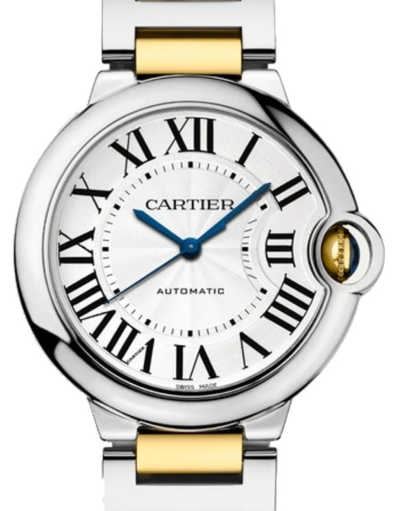 Cartier Ballon Bleu de Cartier Automatic Stainless Steel 36mm Silver Dial W2BB0030