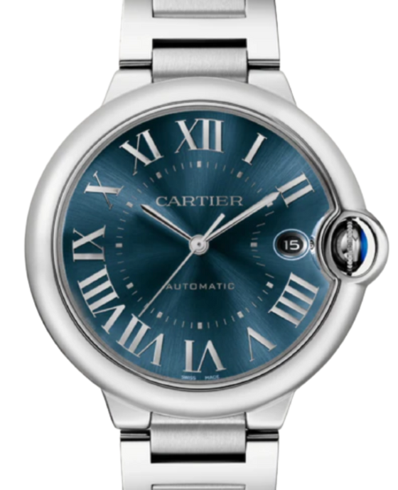 Cartier Ballon Bleu de Cartier 40mm Steel Blue Dial WSBB0061