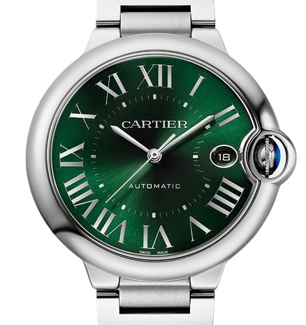Cartier Ballon Bleu de Cartier Steel 40mm Green Dial WSBB0071