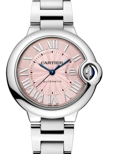 CARTIER W6920100 BALLON BLUE DE 33mm STAINLESS STEEL BRAND NEW