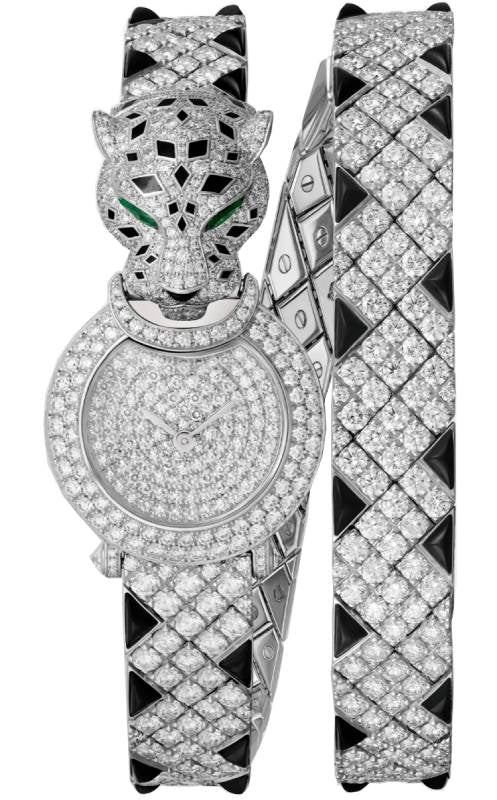 La Panthere De Cartier 23.6mm Quartz White Gold/Diamond Pave HPI01383