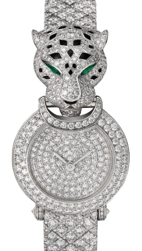 Cartier La Panthere 23.6mm Quartz White Gold/Diamond Pave HPI01425 - BRAND NEW
