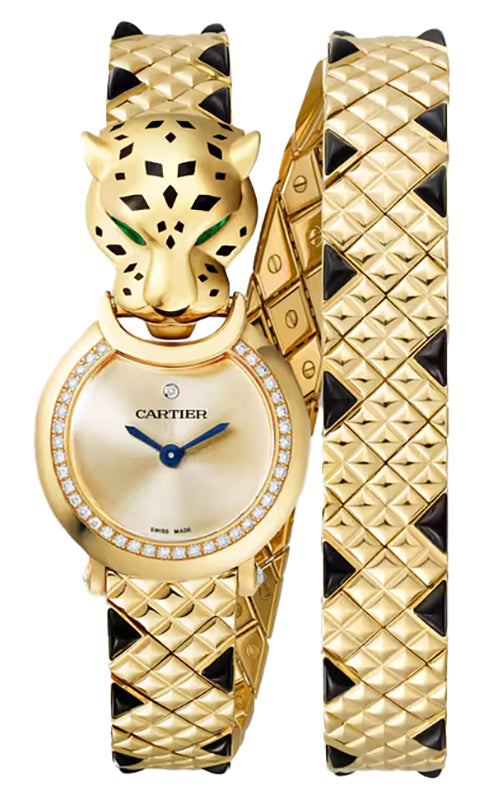 Cartier La Panthere 23.6mm Quartz Yellow Gold/Diamonds Double Loop HPI01382