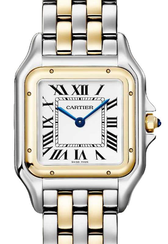 Cartier Panthere de Cartier Medium Quartz Steel/Yellow Gold Silver Dial W2PN0019 (W2PN0014)