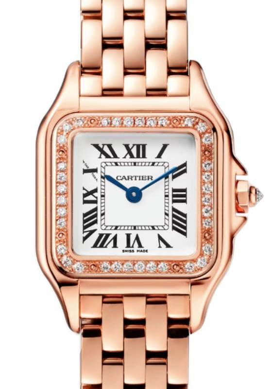 Panthere de Cartier Small Quartz Rose Gold/Diamonds WJPN0049