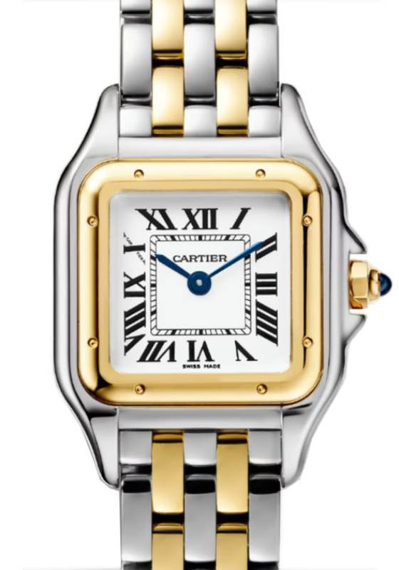 Cartier Panthere de Cartier Small Quartz Stainless Steel/Yellow Gold Silver Dial W2PN0013 (W2PN0018) - BRAND NEW