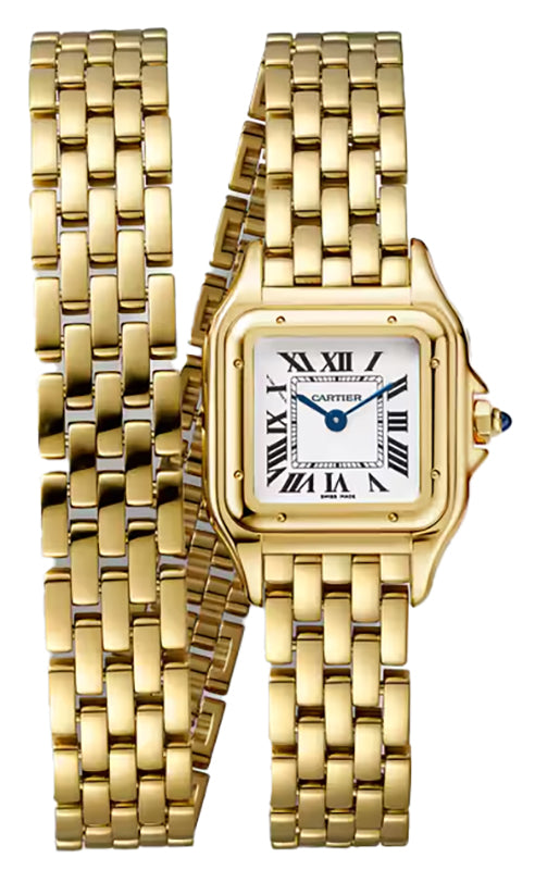 Cartier Panthere de Cartier Small Quartz Yellow Gold Double Loop WGPN0046