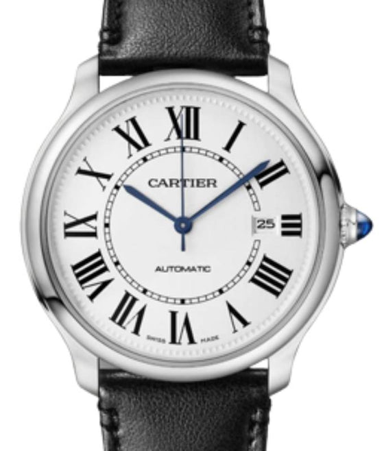 Cartier Ronde Must de Cartier 40mm Stainless Steel Silver Dial WSRN0032 - BRAND NEW