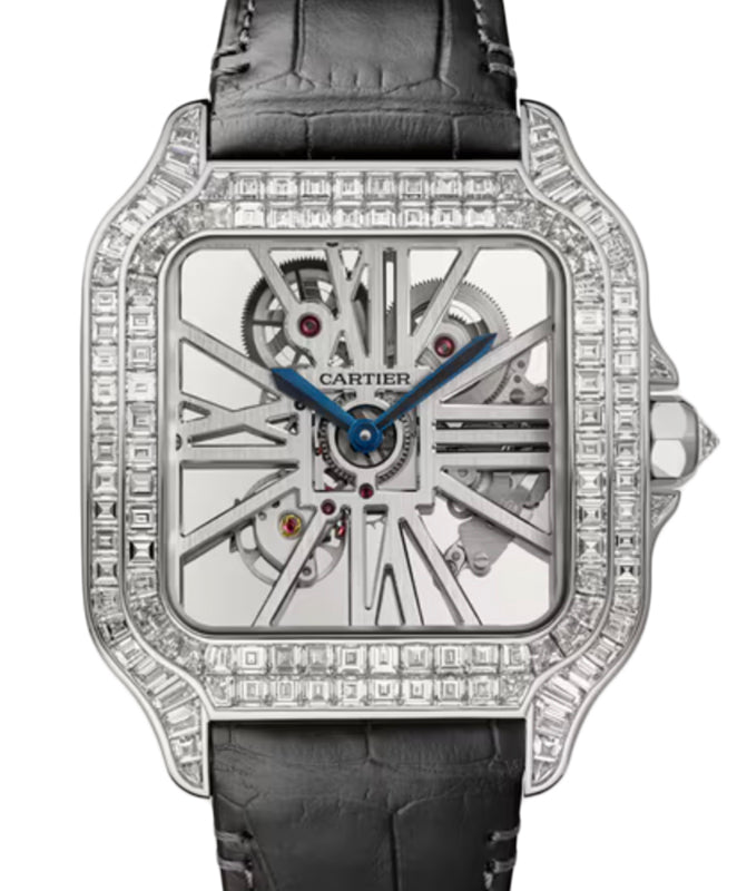 Santos de Cartier White Gold/Diamonds HPI01500