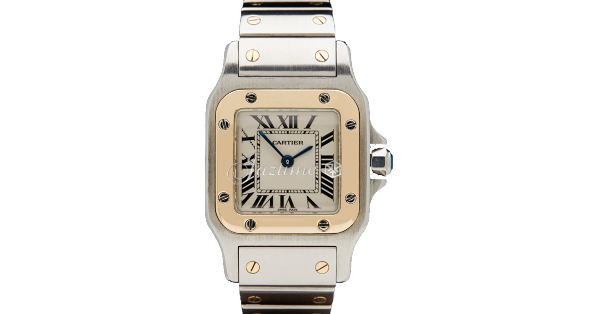 CARTIER W20012C4 SANTOS DE CARTIER GALBEE STAINLESS STEEL BRAND NEW