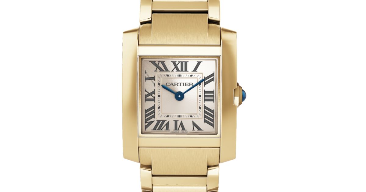 Cartier Tank Francaise Small Quartz Yellow Gold WGTA0114
