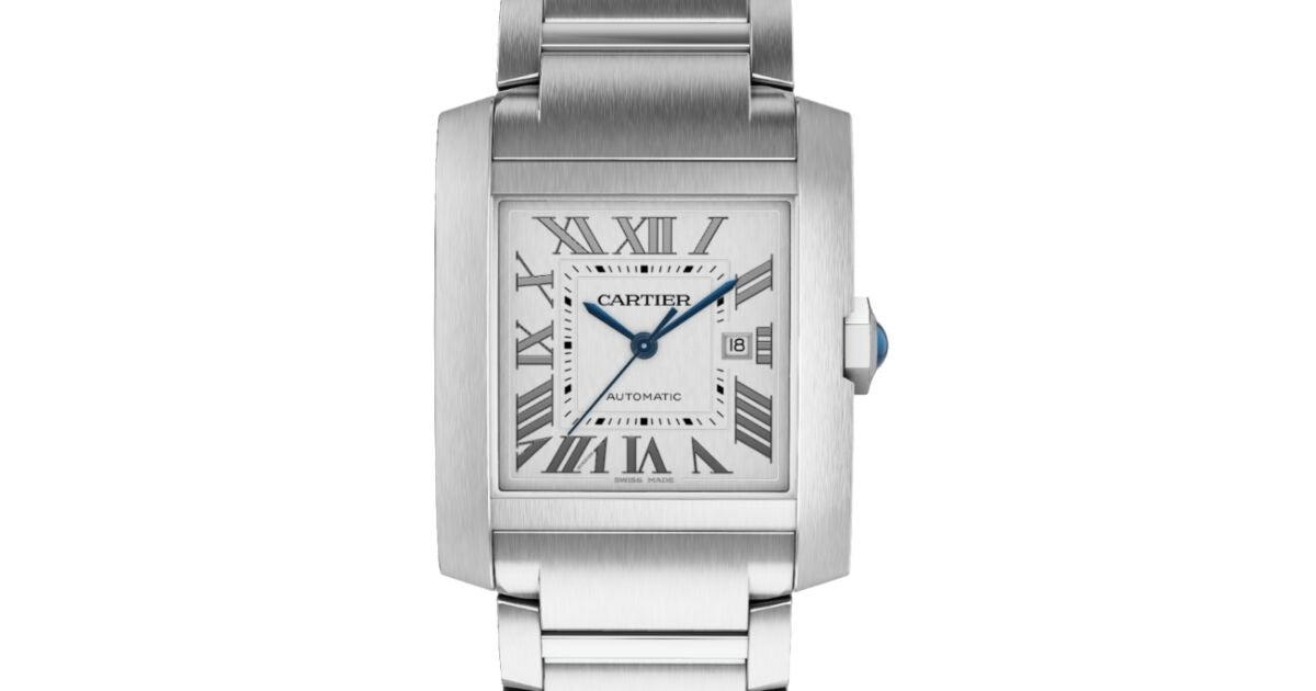 Cartier Tank Francaise Large Stainless Steel Silver Dial WSTA0067 - BRAND NEW
