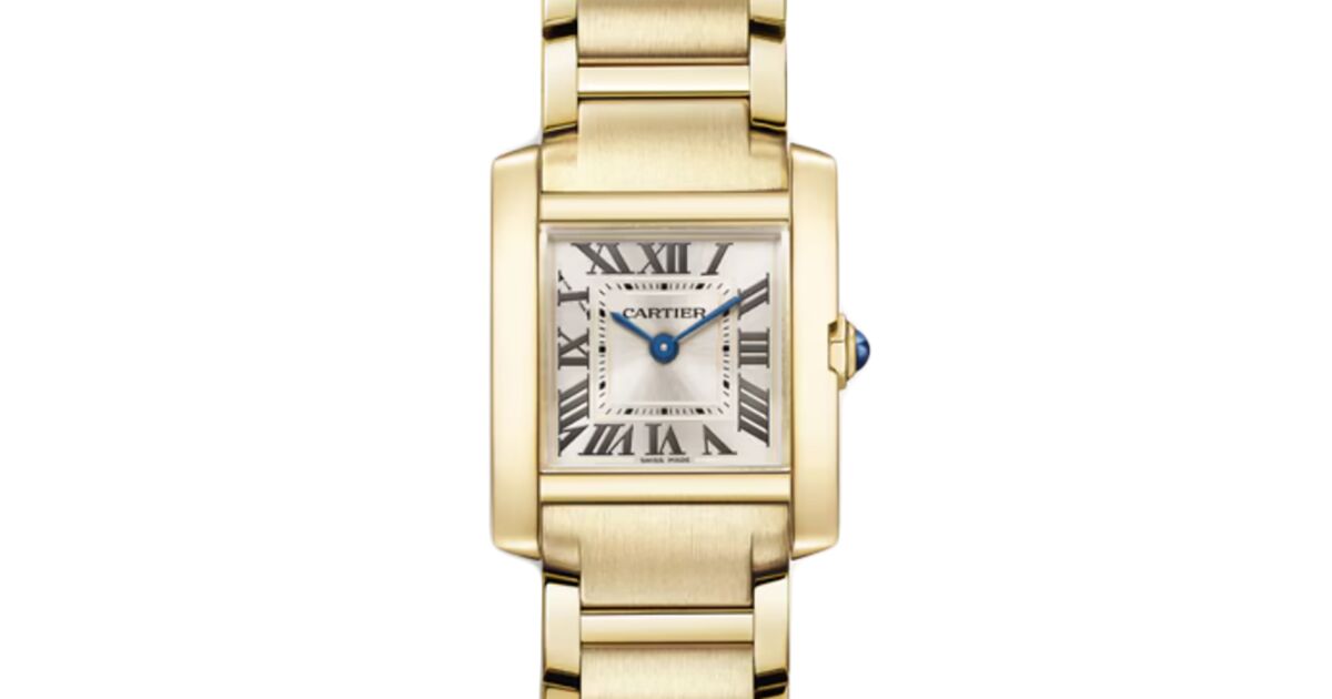 Cartier Tank Francaise Small Quartz Yellow Gold WGTA0344