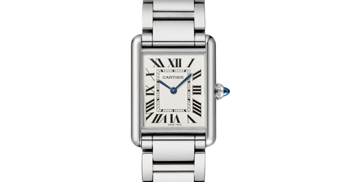 Cartier Tank Must Large Quartz Steel Silver Dial WSTA0106
