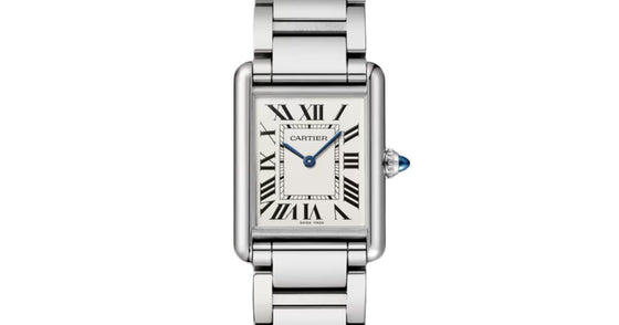 Cartier Tank Must Large Quartz Steel Silver Dial WSTA0106
