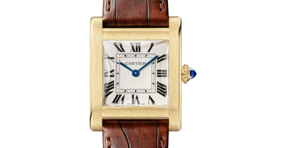 Cartier Tank Normale Large Yellow Gold Silver Dial Alligator Leather Strap WGTA0108 - BRAND NEW