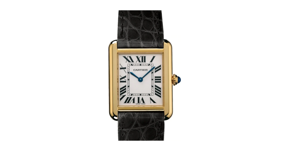 CARTIER W5200002 TANK SOLO 18K YELLOW GOLD BRAND NEW