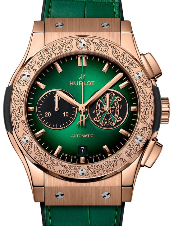 Hublot Classic Fusion Chronograph Arturo Fuente King Gold 42mm 541.OX.8980.LR.OPX24 - BRAND NEW