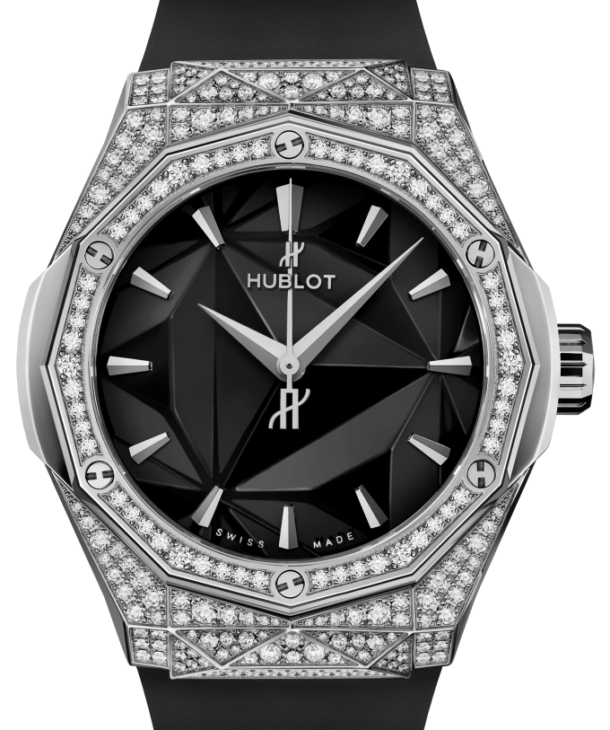 Hublot Classic Fusion Orlinski Titanium Pav? 40mm 550.NS.1800.RX.1604.ORL19 - BRAND NEW