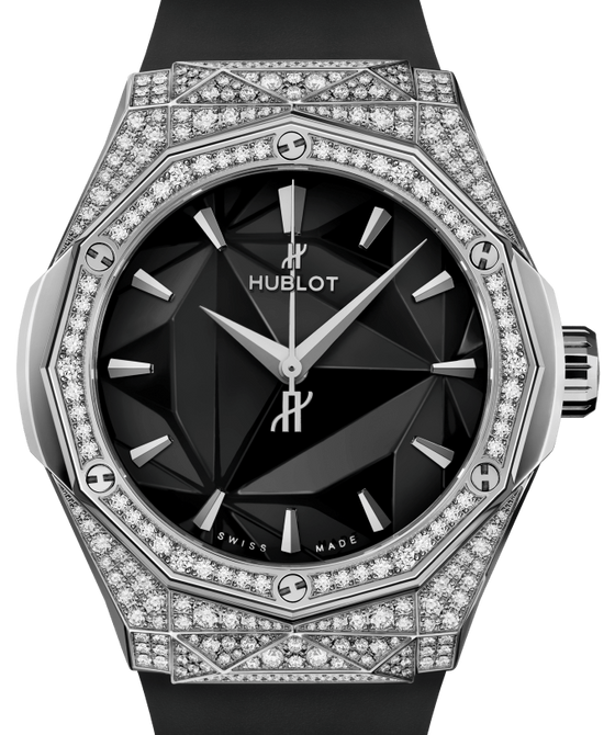 Hublot Classic Fusion Orlinski Titanium Pave 40mm 550.NS.1800.RX.1604.ORL19 - BRAND NEW