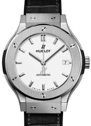 Hublot Classic Fusion 3-Hands Titanium Opalin 38mm 565.NX.2611.LR - BRAND NEW